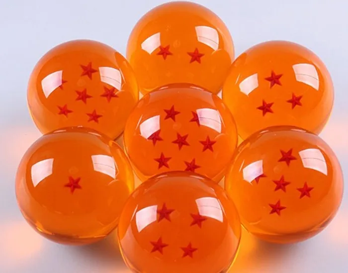 Большой размер 1 шт. 7 6 см японский аниме Dragon ball Z звезда кристаллический шар