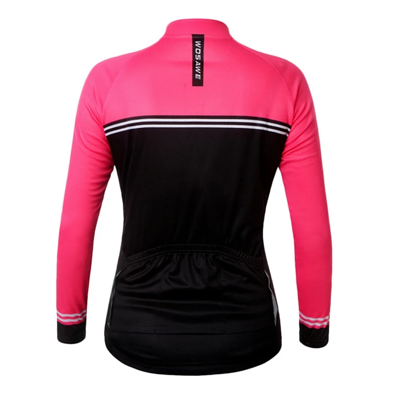 WOSAWE Женская одежда для велоспорта на весну и осень Джерси с длинным рукавом Ropa