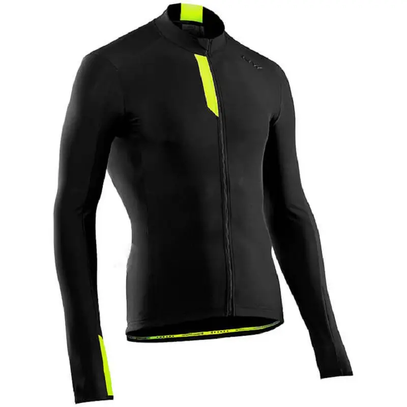 Fleece jersey Northwave, зимняя теплая Джерси, профессиональная команда, куртки для велоспорта, термофлис, для велоспорта, теплая одежда для горного велосипеда, куртка nw - Цвет: Fleece jersey
