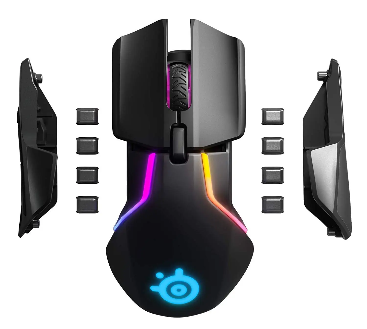 

Steelseries Rival 600 Gaming Mouse TrueMove3+ Dual Optical Sensor RGB weightable professional FPS mouse