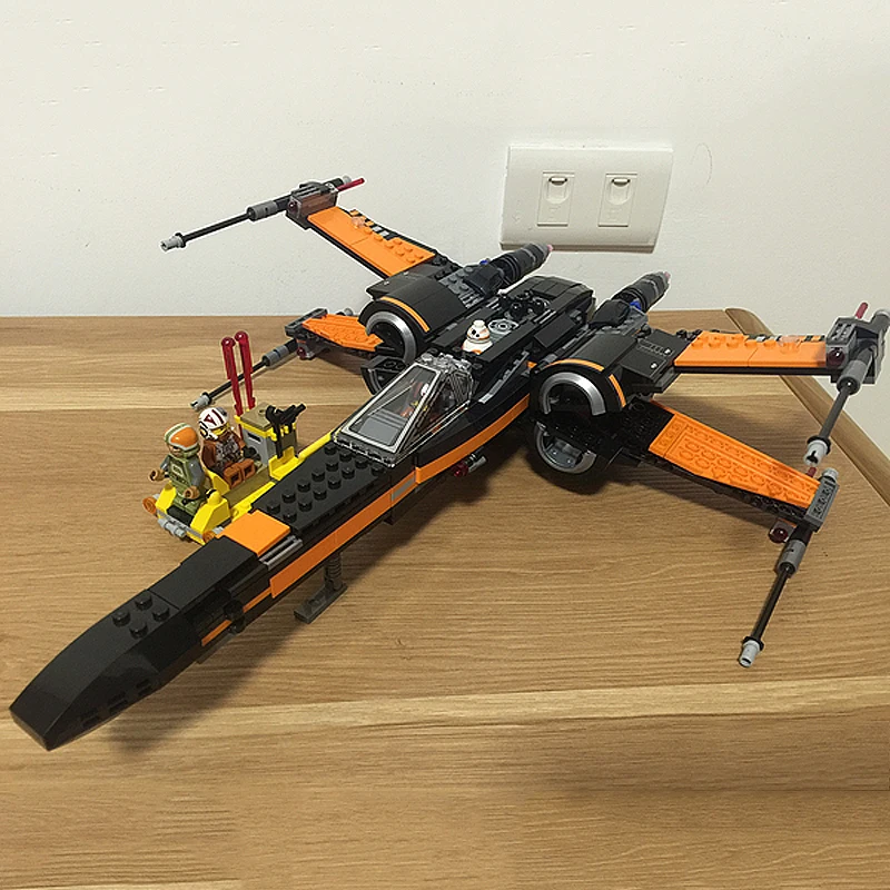 Starwars 05004 05145 X крыло Звездный боец здание истребителя блоки совместимы со всеми