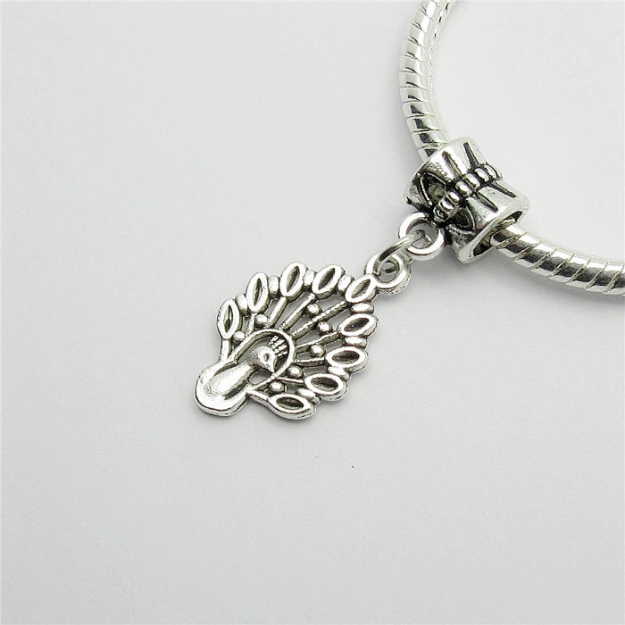 Оптовая продажа В партии 12 шт. классические шарма бусины мотаться металла птица