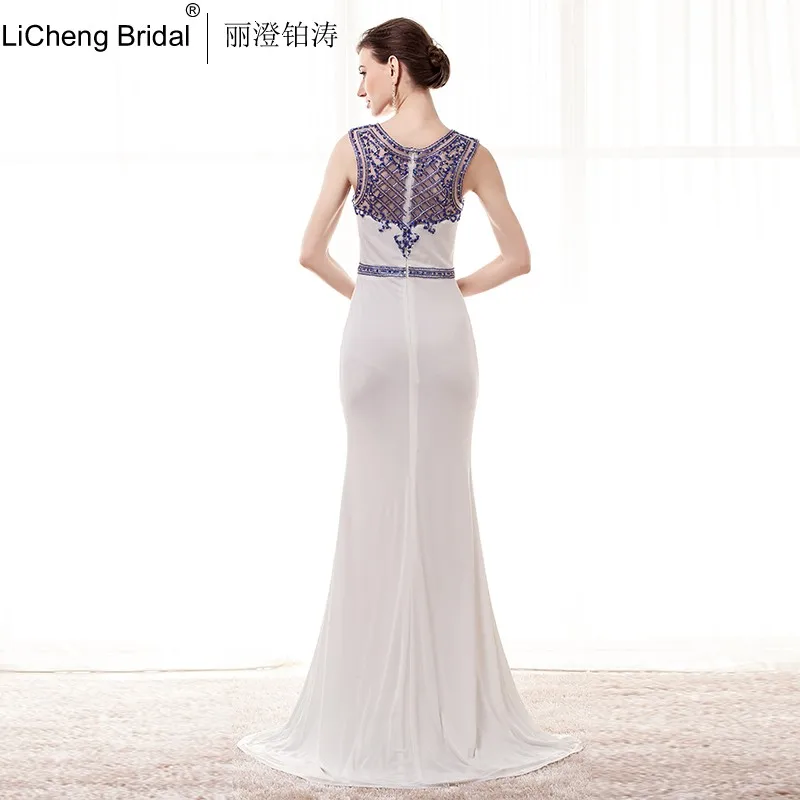 Формальные муслин dress2016floorlength одеяние де вечер vestido феста вечернее платье