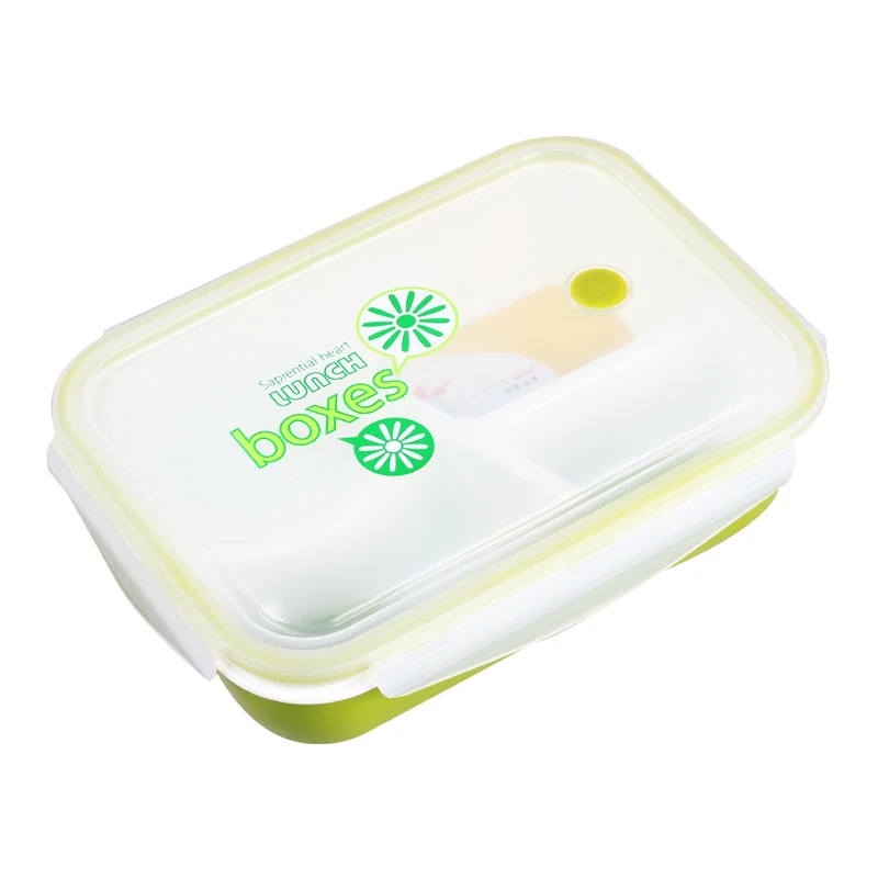 Пластиковый Ланч бокс Bento для микроволновой печи с чашей супа портативный