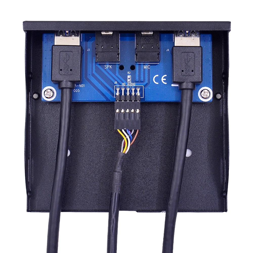 20-контактный гибкий отсек для наушников 3 5 дюйма 4 порта USB 0 разветвитель HD аудио