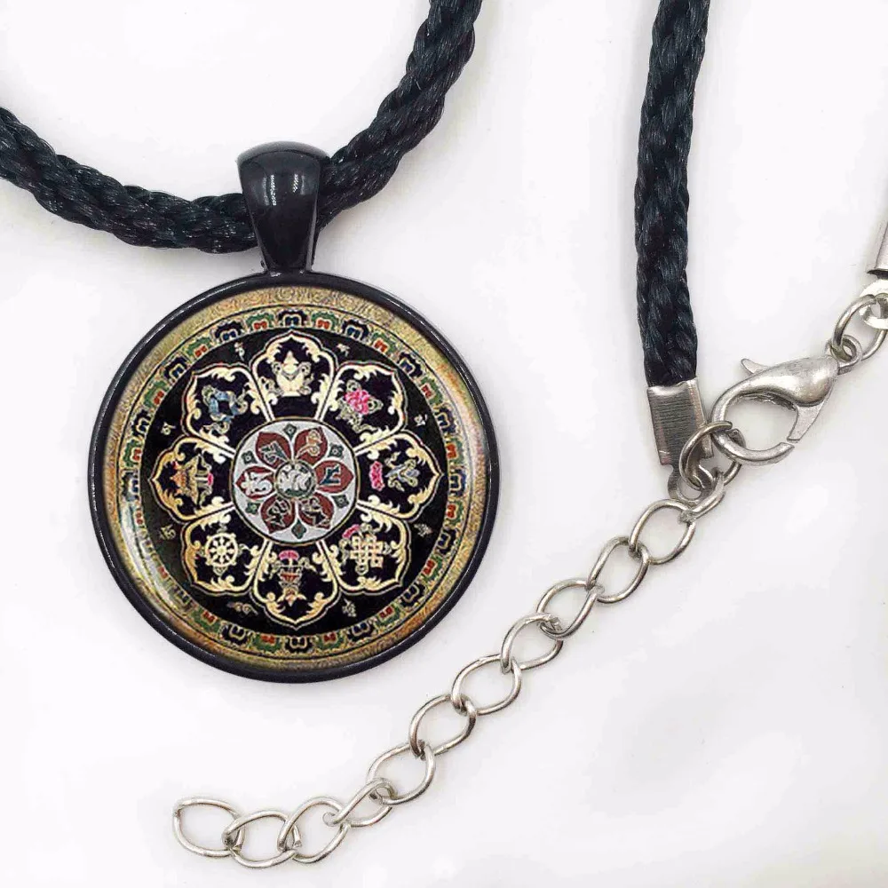 Тибетская буддийская подвеска в виде мандалы|mandala pendant|mandala necklacejewelry necklace |