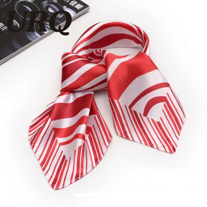 Стильный красно белый шелковый шарф 60х60см.|scarf long|scarf setscarf patchwork |