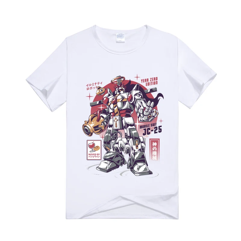 2019 MECHA JC женская футболка Harajuku Японская Футболка Femme Топы Эстетическая одежда