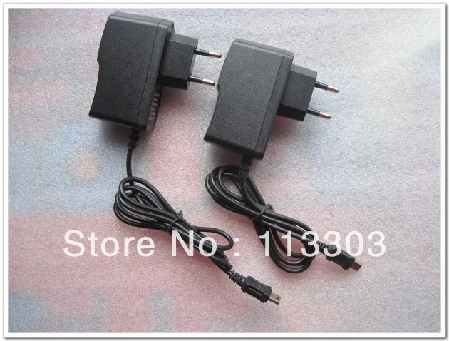 Зарядное устройство с мини USB портом 2 шт. 5 В А адаптер питания для планшетного ПК