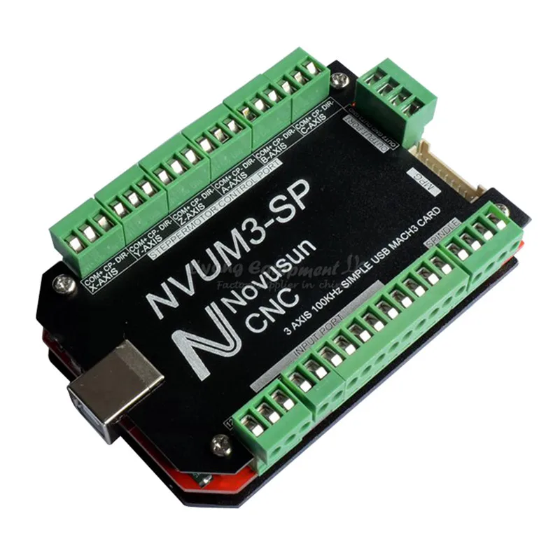 5-осевая плата управления движением NVUM Mach3 USB-карта с поддержкой USB 3 4 5 6 осей |