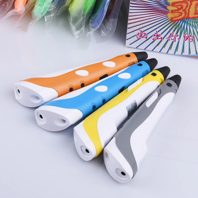 3D Printing Pen 1.75mm Crafting Modeling LED Display 20 color PLA Filament Arts Drawing Stereoscopic | Электроника