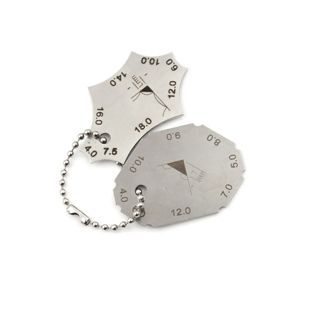 1 шт. инструменты для сварки из нержавеющей стали манометр Карманный ключей набор