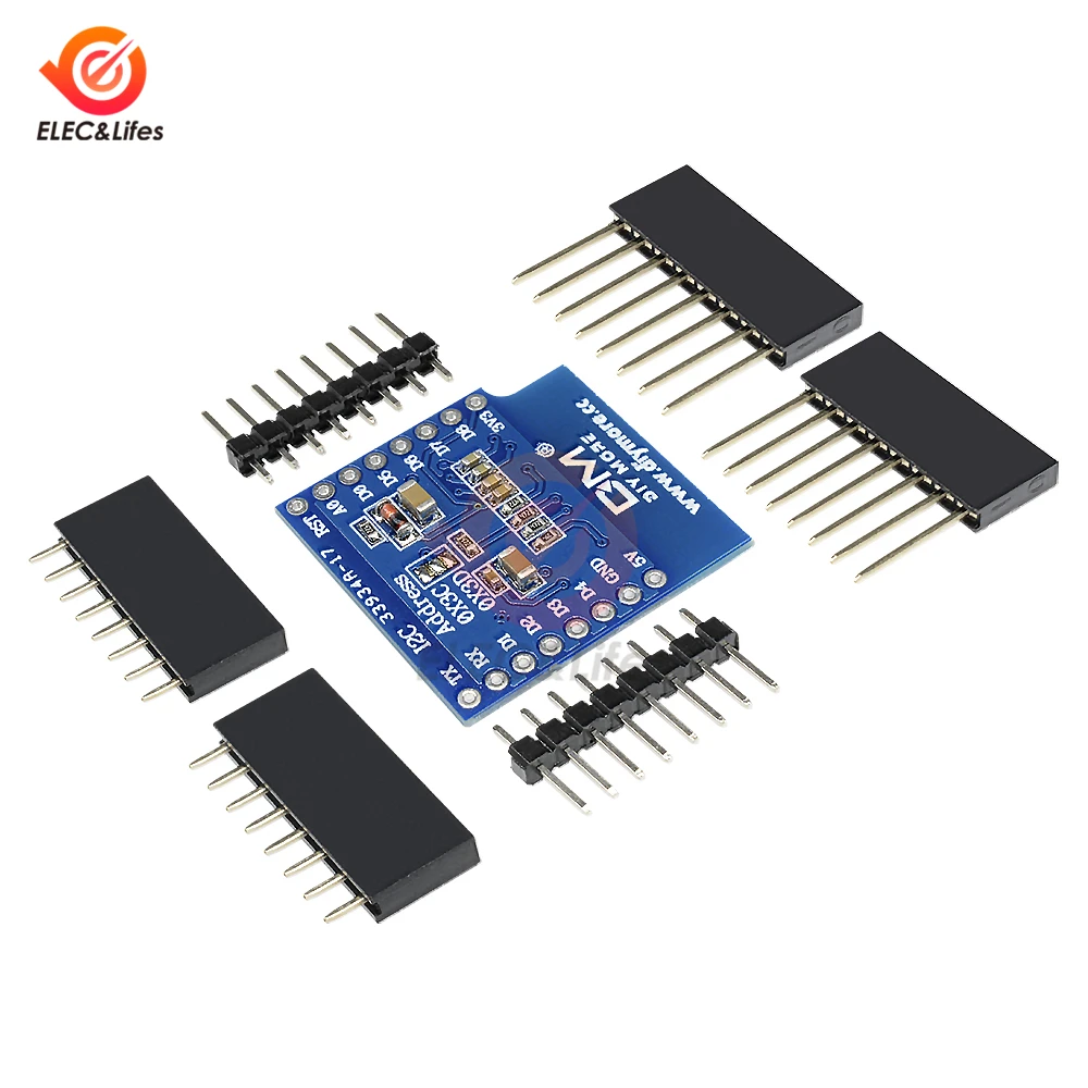 Модуль ЖК-дисплея D04 0 66 дюйма 64X48 IIC I2C OLED для WEMOS D1 MINI ESP32 модуль микро Интернет