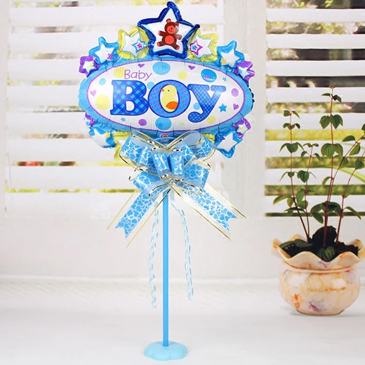 10 шт./лот мини настольная основа пластиковая воздушного шара свадебное украшение