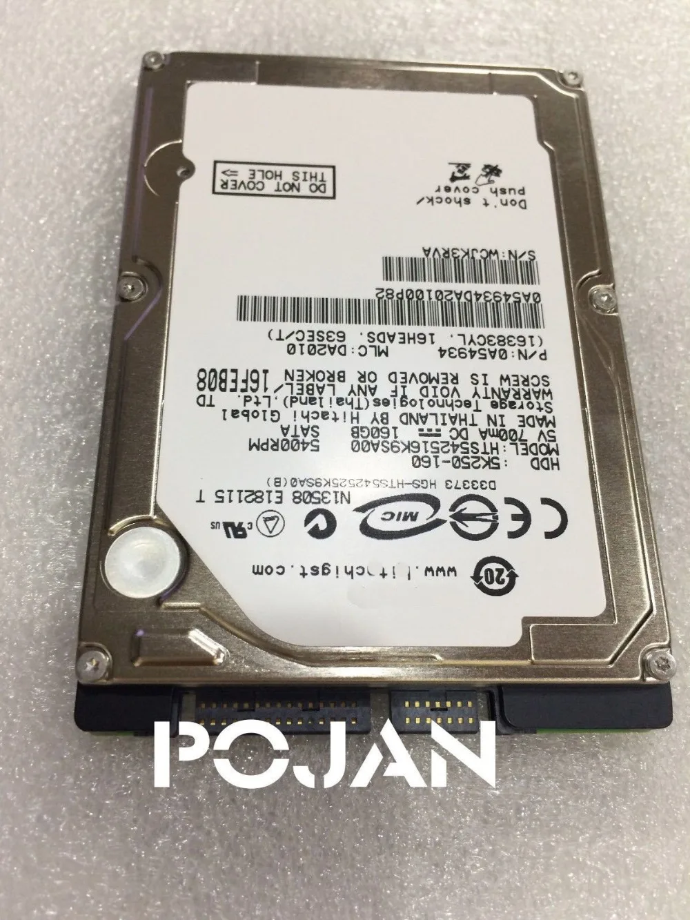 Peças de Impressora Designjet Sata Hard Drive Hdd 24-44 Polegada Ch538-67078 Ch538-67075 w – fw 160 gb Livre Grátis Plotter New T770 T1200