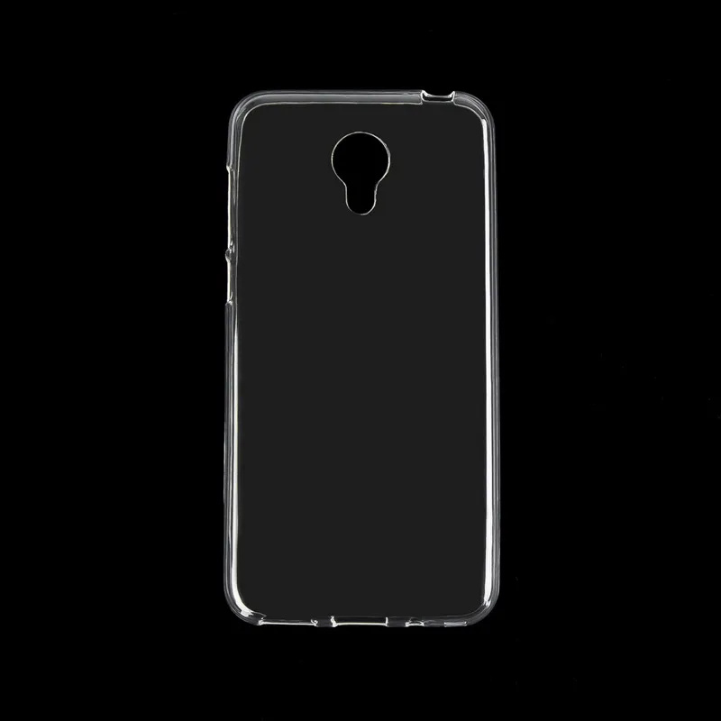 Clear or Black Для Meizu M2 Mini 5 дюймов Ультратонкий Мягкий полиуретановый кожи чехол-накладка для телефона из перьев марабу дизайн для Meizu M2 мини Meilan 2 прозрачного силикона - Цвет: Clear or Black
