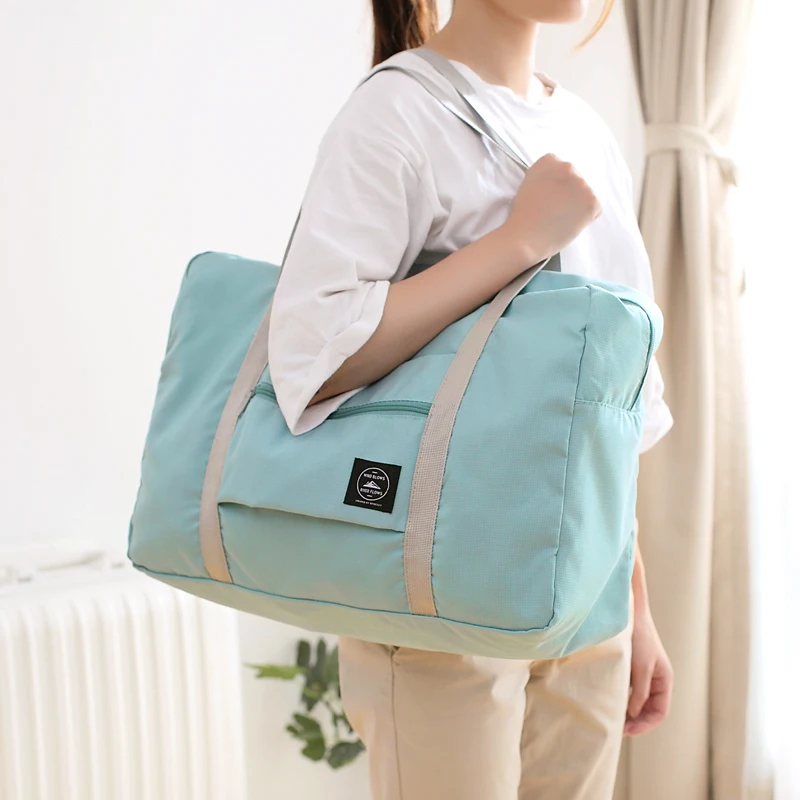 Женские сумки 2019 модные ПВХ водонепроницаемые нейлоновые складные для женщин и