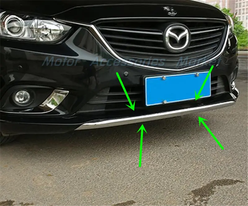 Новый хромированный задний бампер для Mazda 6 2014 2015|front rear bumper|lower bumper coverrear cover |