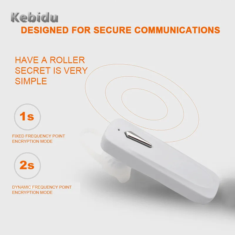 Мини Bluetooth наушники kebidu M163 портативные беспроводные стерео с микрофоном для Xiaomi