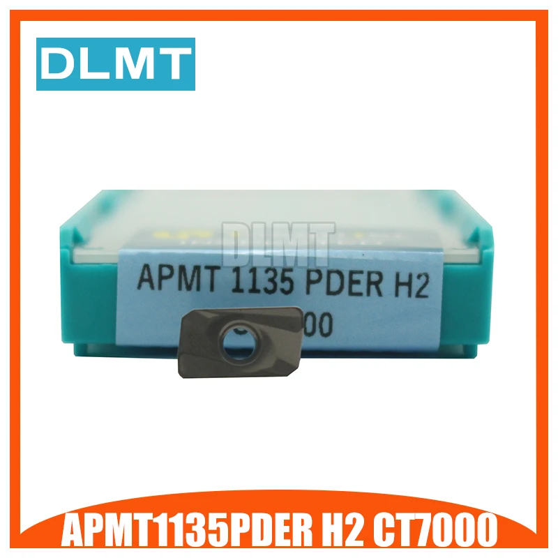 10 шт. APMT1135PDER H2 CT7000 карбидный Фрезерный резак токарный станок с ЧПУ фрезерный