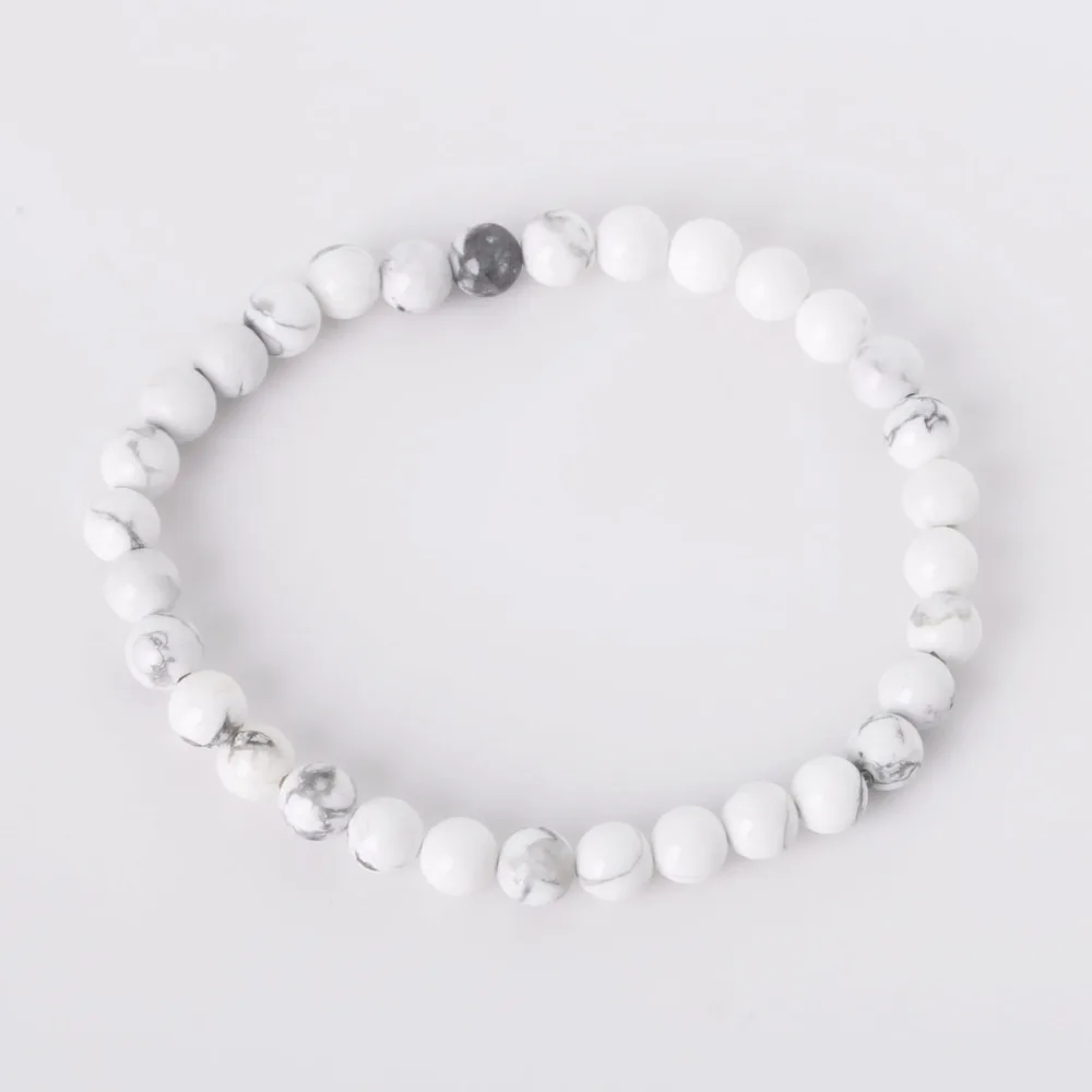 Новинка 2017 стильный женский и мужской браслет с бусинами из натурального камня 6