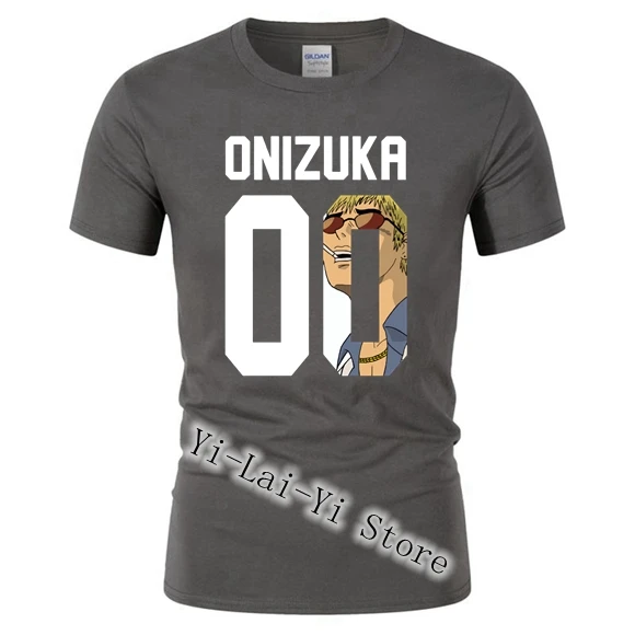 Потрясающая Футболка для мальчика Teacher Onizuka 00 GTO футболка с круглым вырезом 3D
