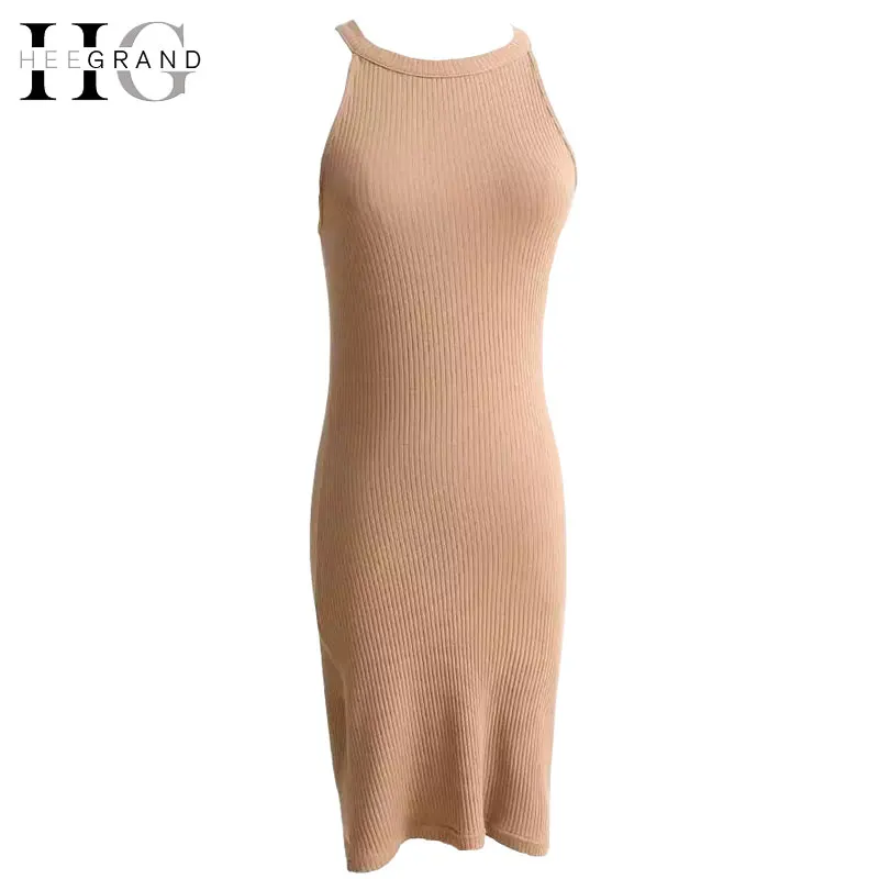 HEE GRAND/женское Короткое трикотажное платье весна 2018 сексуальное узкое