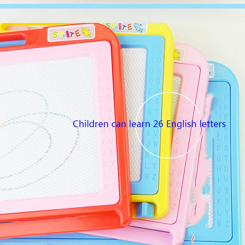 

1PCS Children Writing Doodle Stencil Painting Magnetic Drawing Board Set Learning & Education Toys Hobbies for Kids