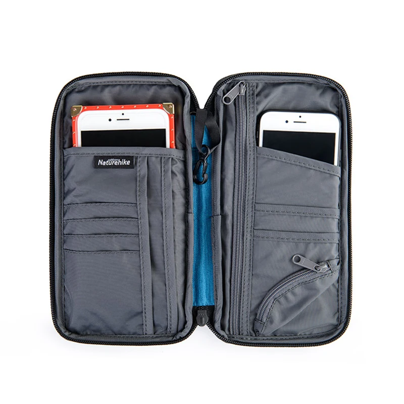 Naturehike New Passport Holder Ultralight Durable Travel Wallet Ticket Credit Card Organizer Document Bag Multi-use Cardholder | Спорт и