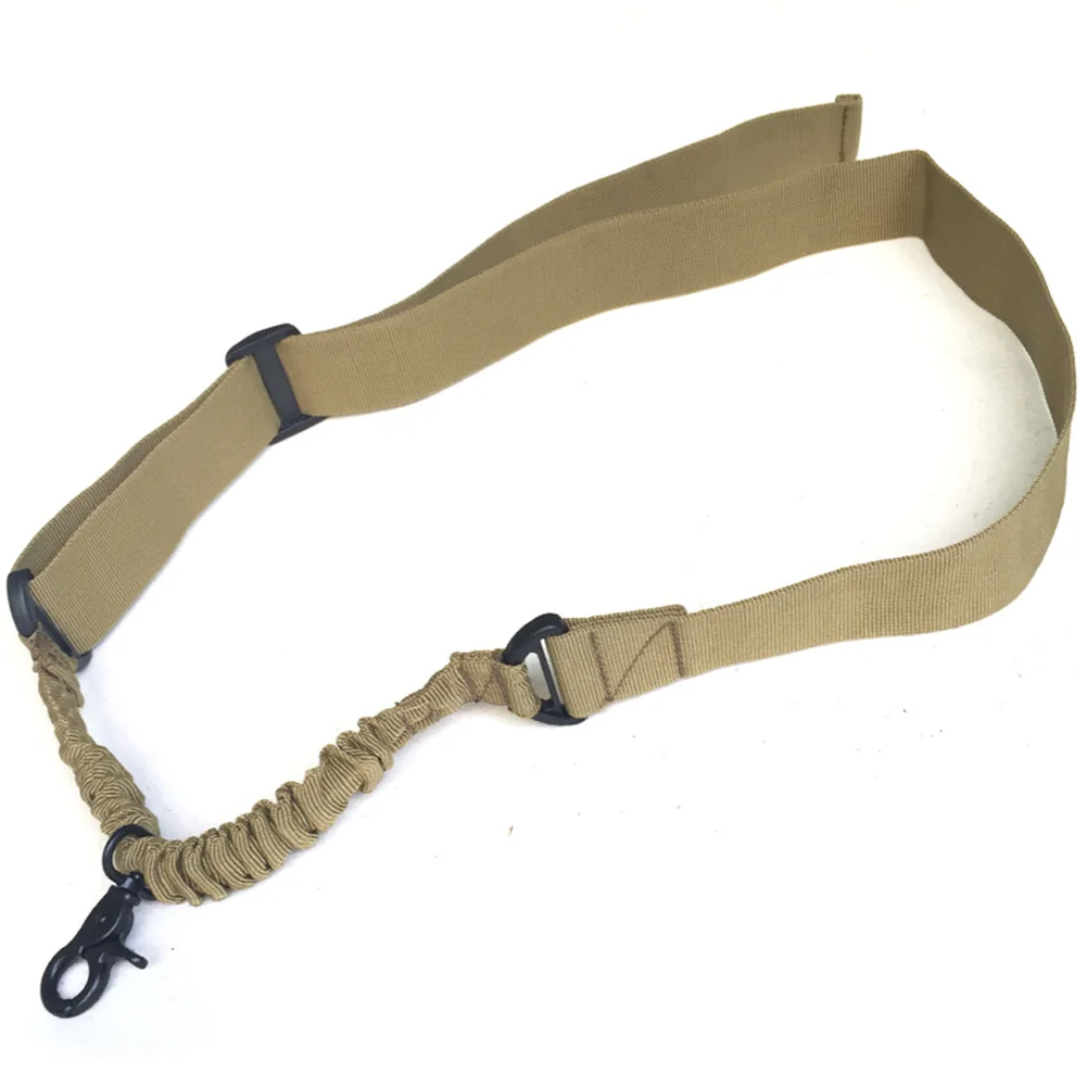 Один точка Airsoft Охотничий пояс Тактический военно-эластичный Шестерни ружейный