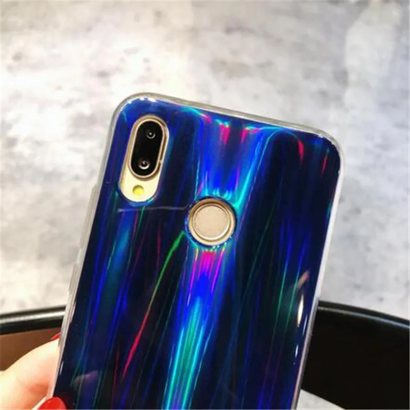 Роскошные холодный лазер блестящий чехол для телефона huawei P20 Pro P9 P10 P8 Lite 2017 Honor V9 V10