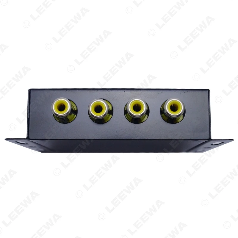 LEEWA 10 шт 12В авто 1 до 4 Выход видео сплиттер часть сигнала для DVD/LCD/TV монитор дисплей