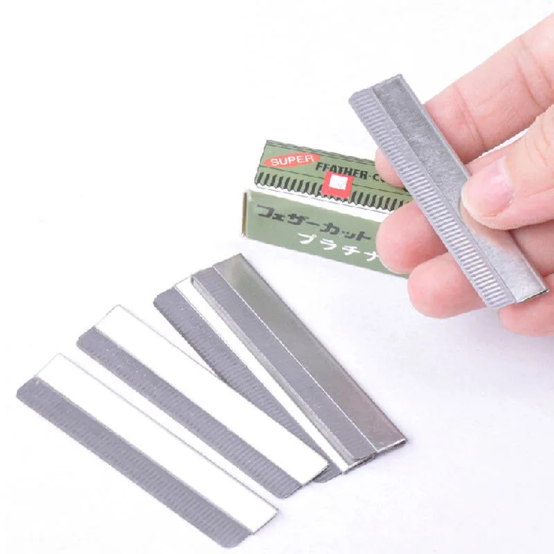 50 шт. бритвенные лезвия из нержавеющей стали|blade blade|blade razorrazor blades 5 |