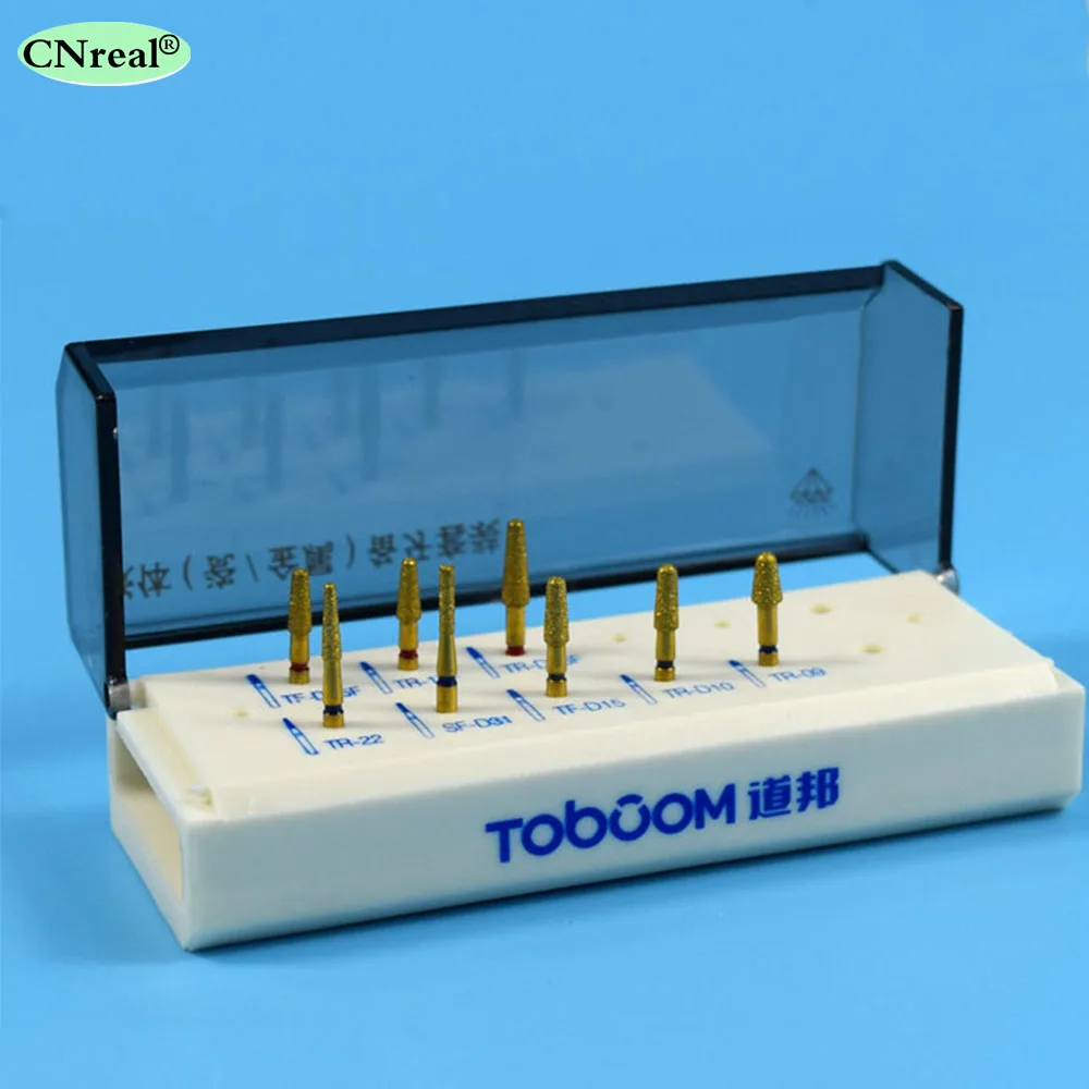 1 Набор (8 шт.) высокоскоростные Алмазные Боры FG0908D-Стоматологический для виниров