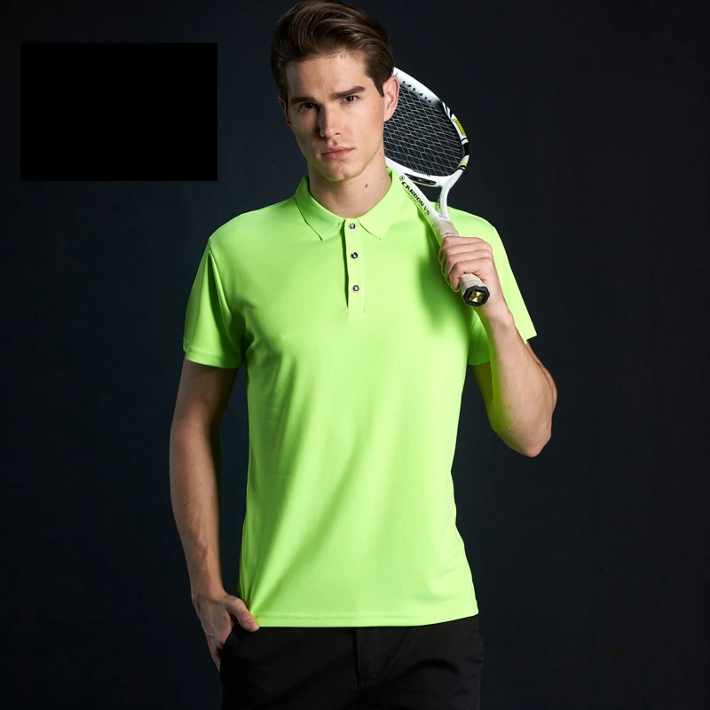 Sportswear Polo Shirts Men Summer Quick Dry Polos Slim Fit Casual Solid Short Sleeve Shirt | Мужская одежда