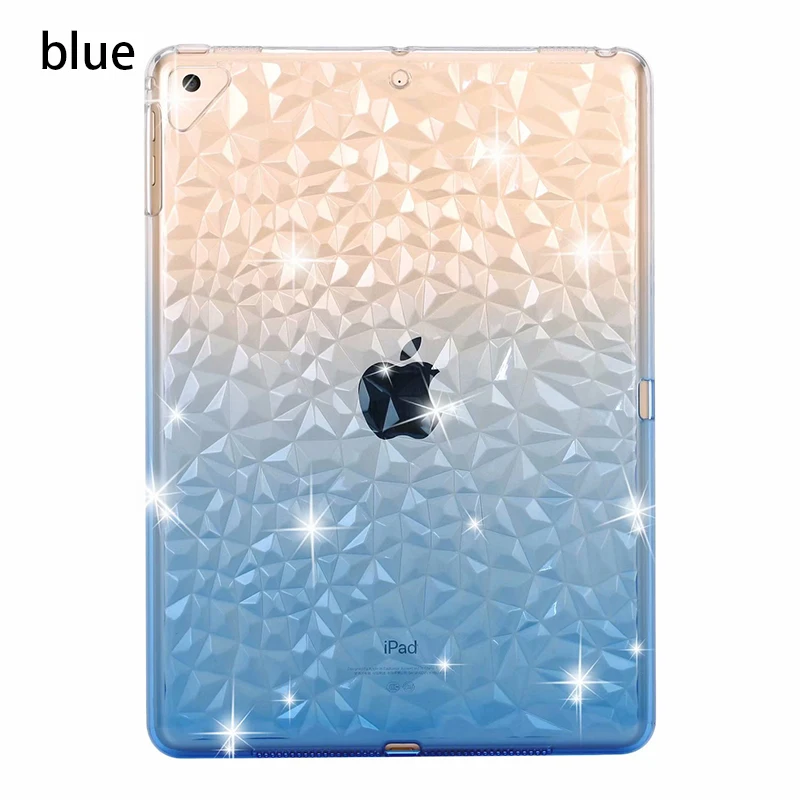 ТПУ чехол для планшета iPad 9 7 2018 милый мягкий с 3D кристаллами iPad9.7 2017 AIR 2 Pro9.7 A1893 A1954