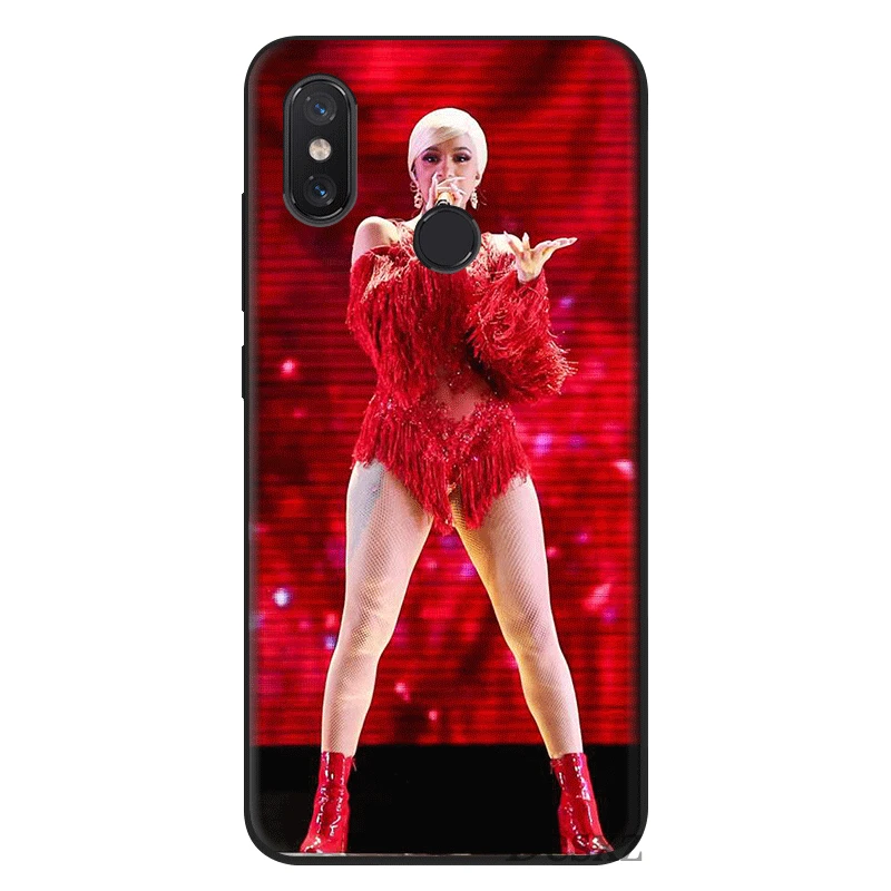 Чехол для мобильного телефона Desxz силиконовый чехол Xiaomi Redmi Note 4 4X 5 6 7 Pro 5A Prime Cardi B |
