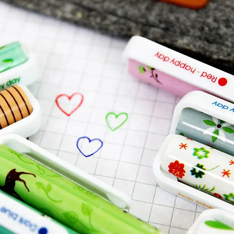10 цветных карандашей разных цветов, fineliner с тонким свинцом, пишущие ручки для рисования, письма, цветные аксессуары для s