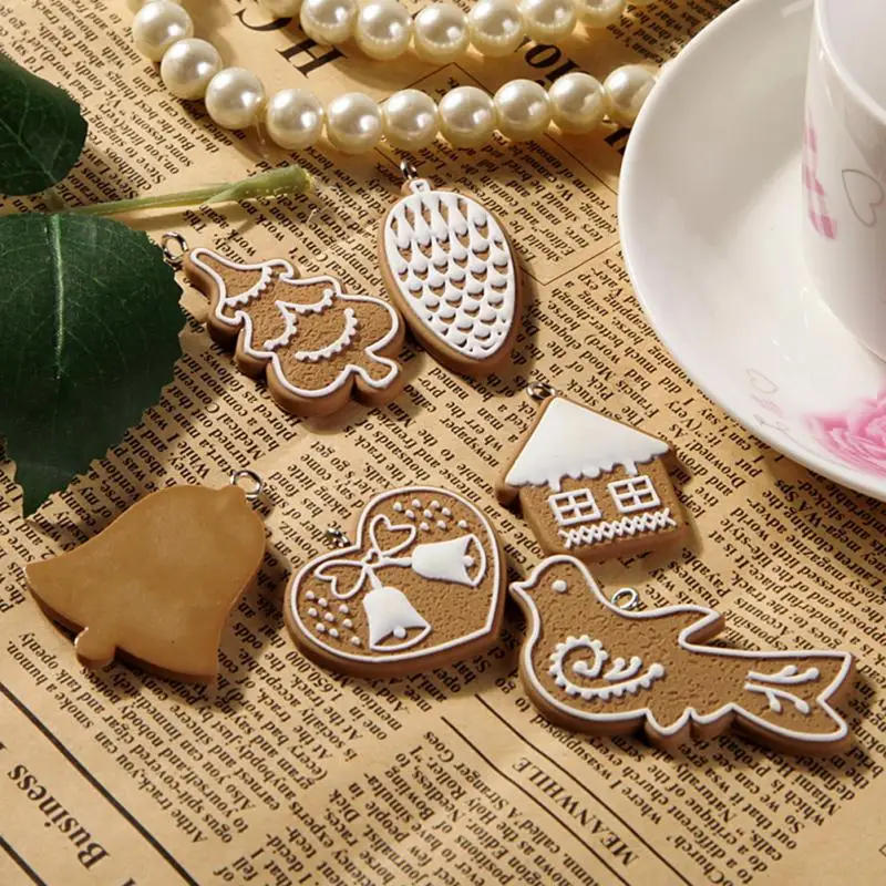 11 шт./лот висит украшения елки мультфильм животных печенье как ручной работы