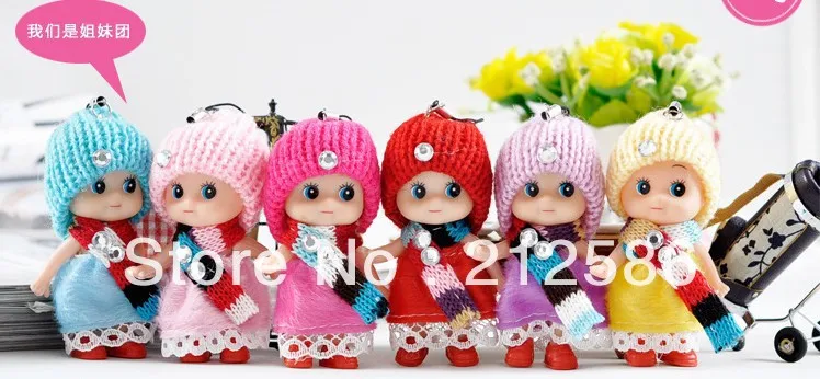 Бесплатная доставка супер милая детская кукла 8 см игрушка для детей