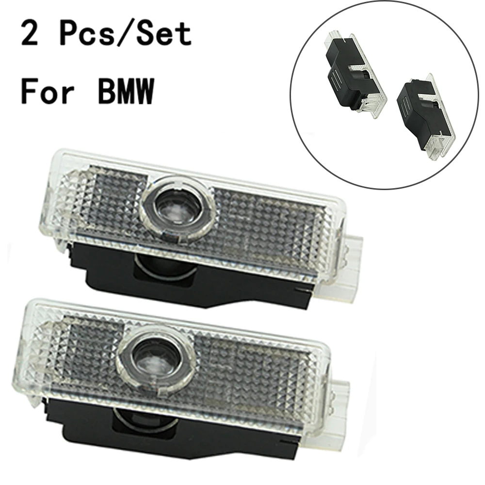 With Logo Lens Include LED Courtesy 2Pcs/Set Ghost Shadow Projetor Weclome Lamp Only For BMW E60/E90/F10/F30/F15/E63/E64/E65 | Автомобили
