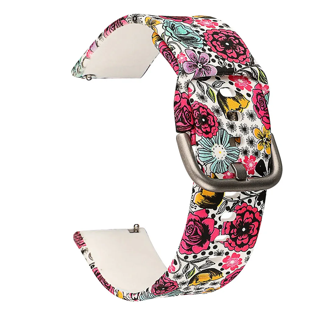 B Ouhaobin силиконовый сменный спортивный ремешок для samsung Galaxy Watch Band 42 мм/Активный 40 мм Женский браслет 514#2 - Цвет: B