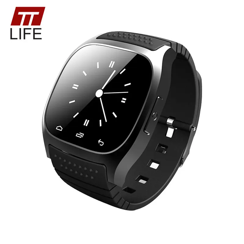 TTLIFE лучший бренд класса люкс M26 Bluetooth Smart часы Водонепроницаемый alitmeter музыкальный