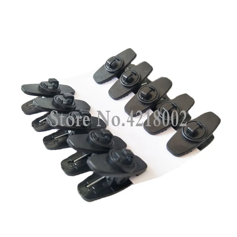 10PCS Pro Spare Replaceable Plastic Clip for Sennheiser ME4 Lapel Lavalier Microphone Mic Anx CX IE Earphones 1mm-1.5mm | Электроника