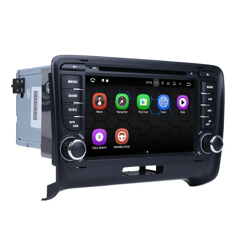 7 &quotAndroid 9 0 автомобильный DVD Bluetooth OBD USB Wifi 2 ГБ RAM радио плеер с GPS навигацией