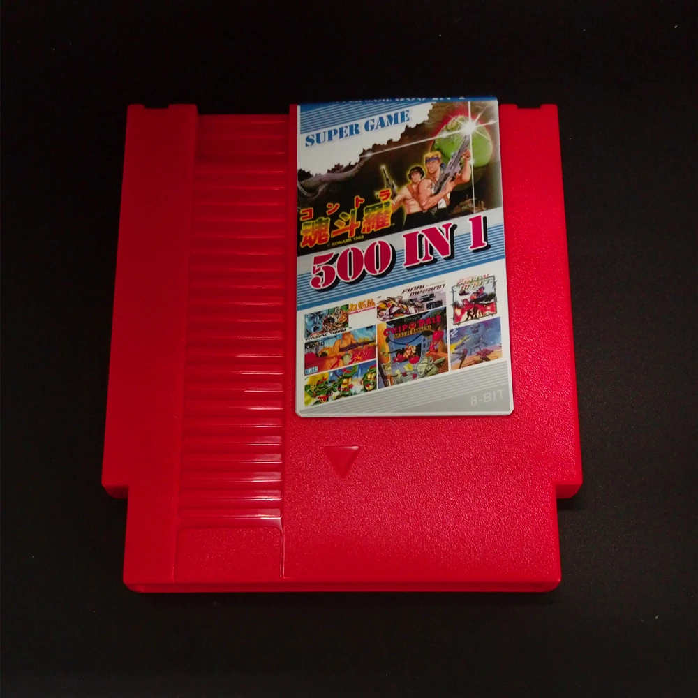 500 в 1 DIY 72 штифта 8 битная игра для NES с ниндзя черепаха 2 3 4 Приключения остров