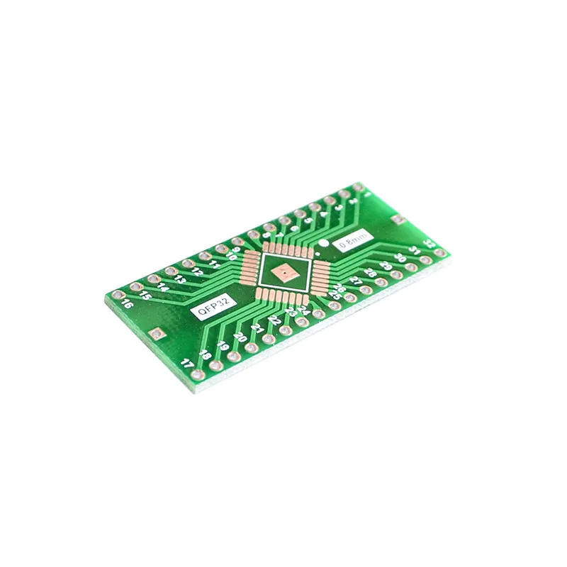 1pcs Decoupling filter for 0.8mm pin spacing of QFP32 to DIP32 TQFP LQFP EQFP adapter board | Обустройство дома