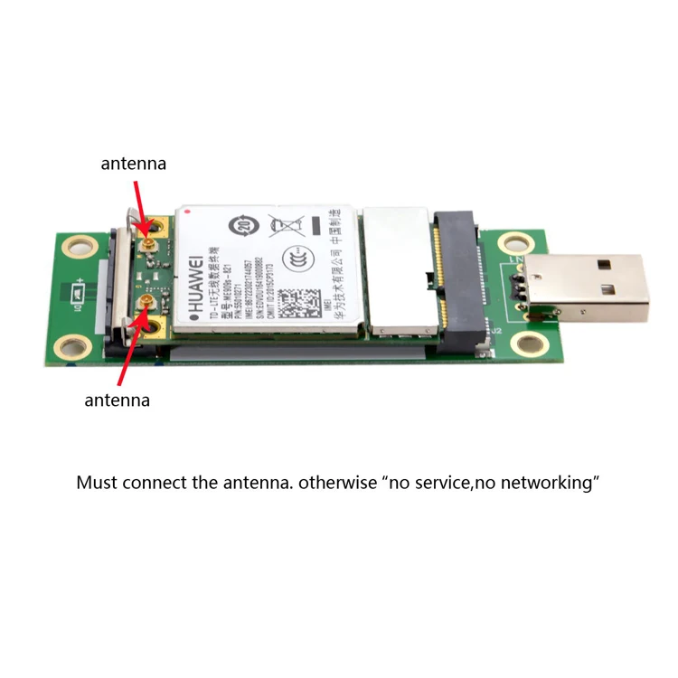 

CYDZ PCI-E Wireless WWAN to USB Adapter Card with SIM Card Slot Module Testing Tools