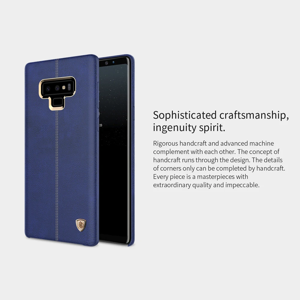 Nillkin кожаный чехол Englon для samsung Galaxy Note 9 задняя крышка Роскошный Note9 мобильный