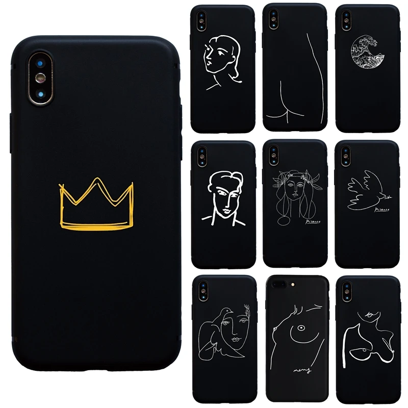 Лидер продаж брендовый мягкий чехол для iphone 6plus 6s 7plus 8 Plus 5s SE X XS Max XR|Бамперы| |